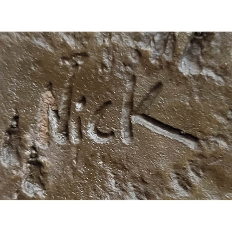 Female Rock Climber Mountaineering Scaling Wall Bouldering Alpinism Bronze Sculpture Statue