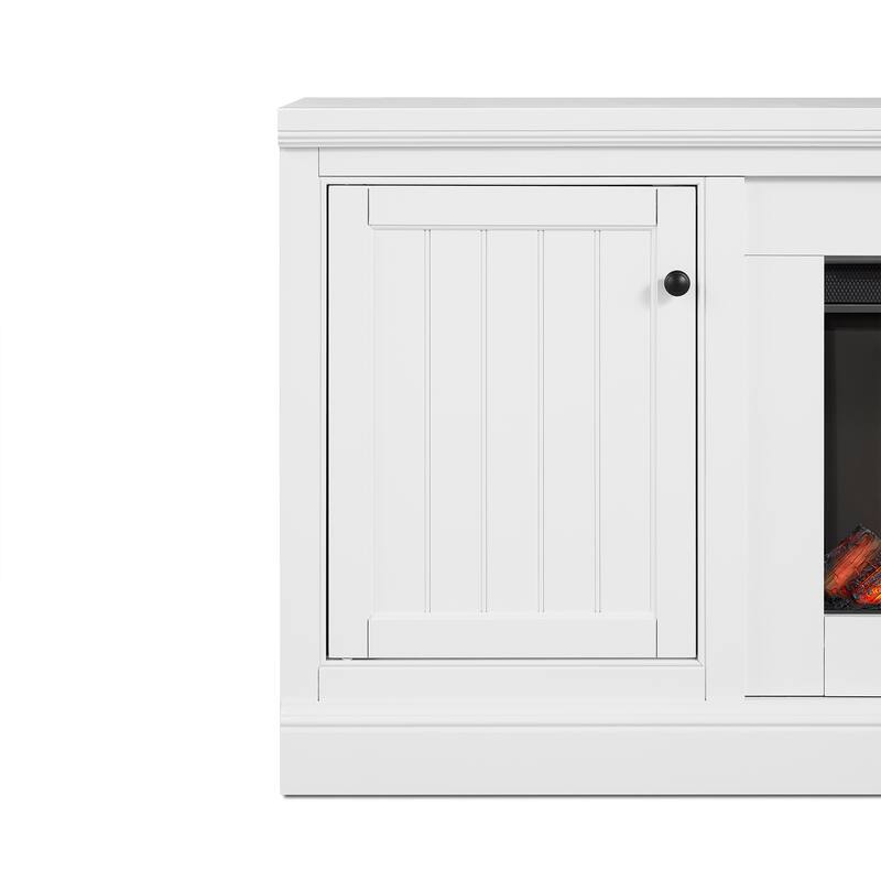 Bernadette Slim Electric Fireplace TV Stand by Real Flame