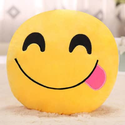 Emoji Smiley Emoticon Stuffed Toy Case Doll Pillow Case