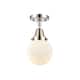 Option Polished Nickel / Matte White