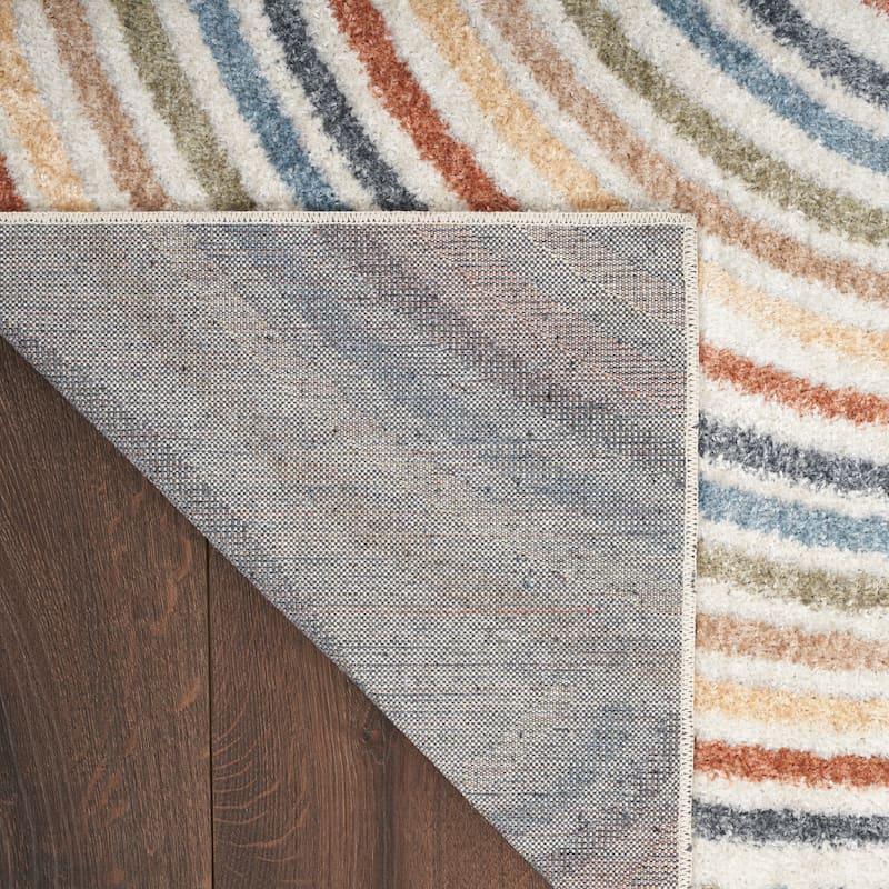 Nourison Astra Machine Washable All-over Design Area Rug