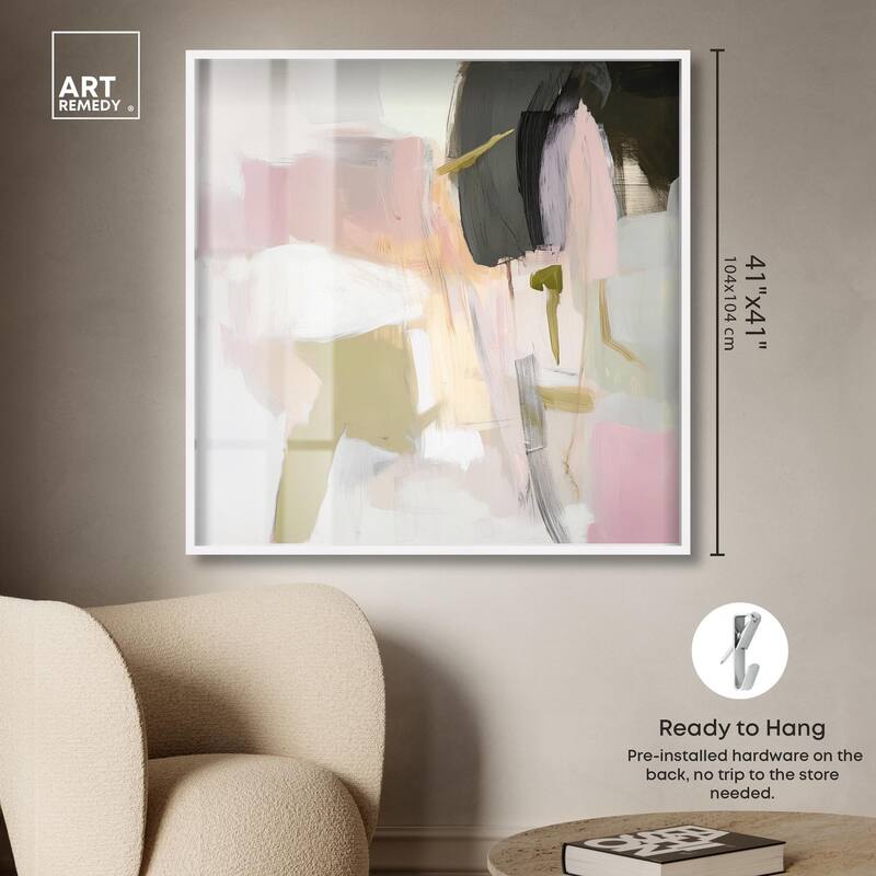 Dynamic Color IV Shadowbox by Art Remedy