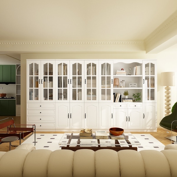 White glass bookshelf hotsell