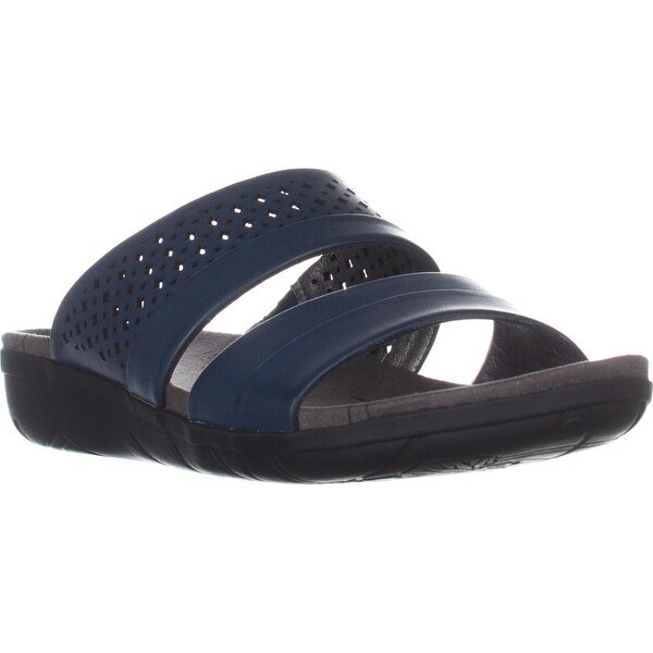 navy comfort sandals