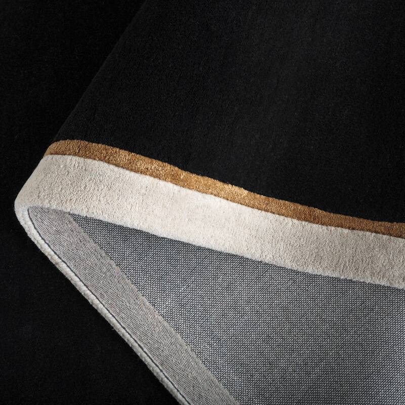 SAFAVIEH Handmade Fifth Avenue Abla Border Design Wool Rug