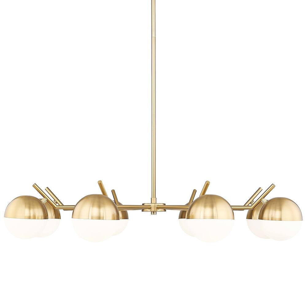 Z-Lite 7517-8 Realm Sphere 8 Light 44" Wide Chandelier
