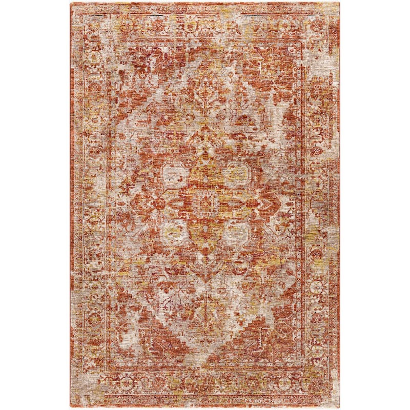 Livabliss Traditional Mirabel Medallion Area Rug