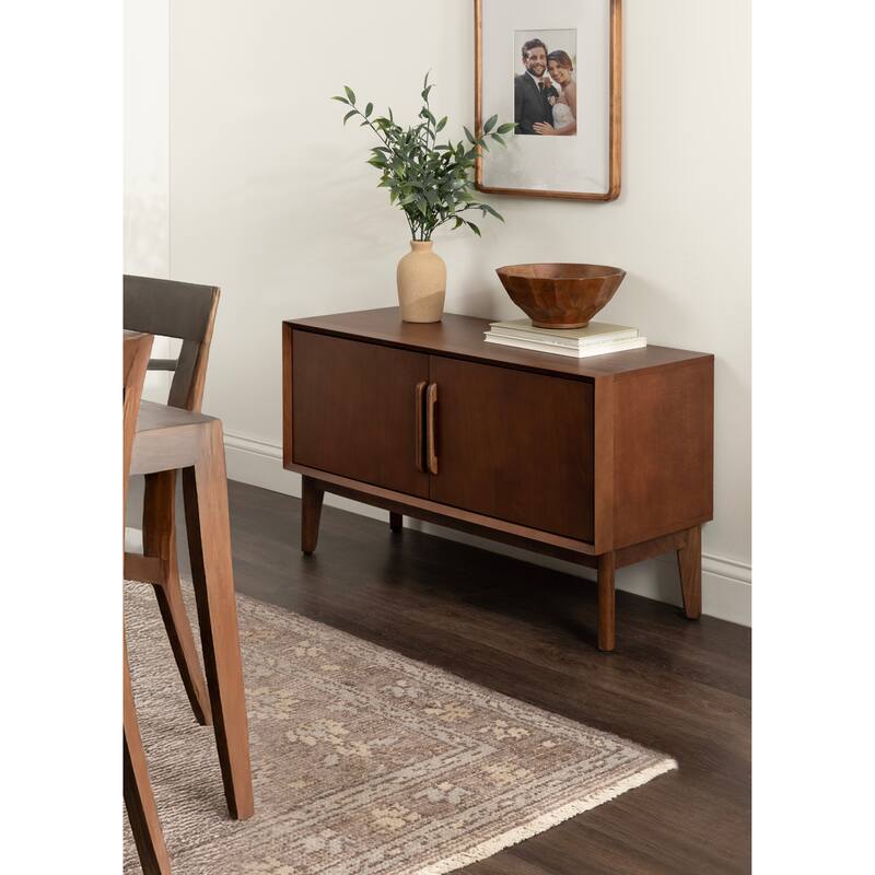 Kate and Laurel McCutcheon Floor Media Cabinet