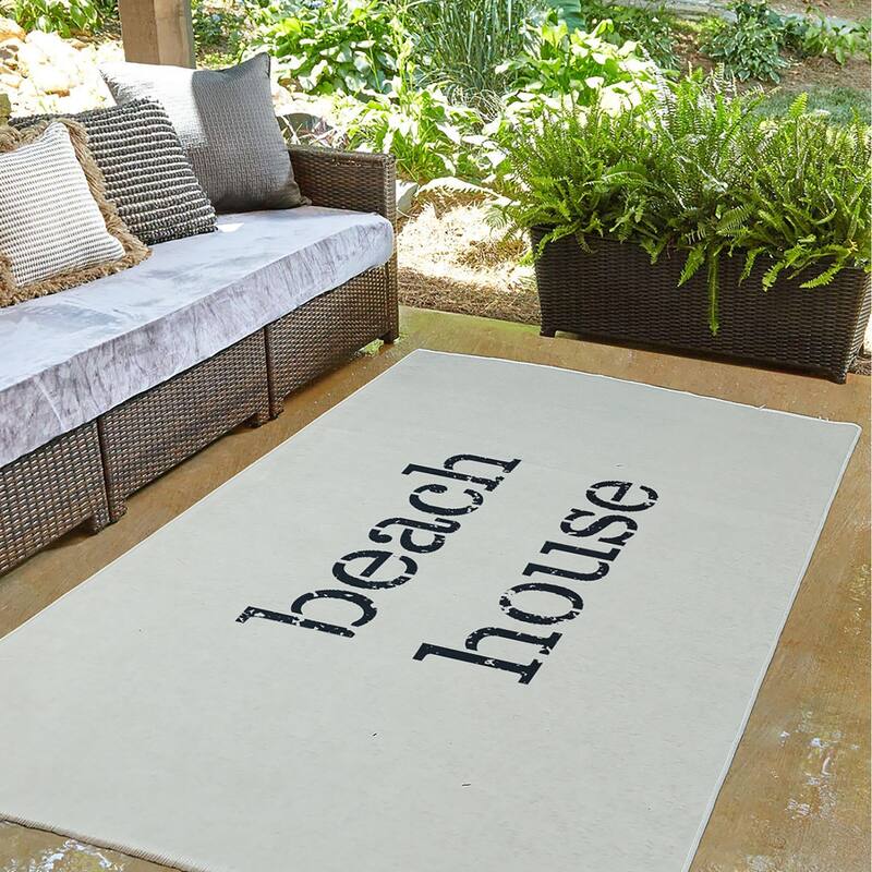 Beach House Nautical Indoor/Outdoor Rug