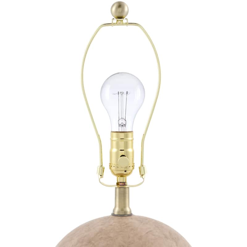 Livabliss Vogel Traditional Accent Table Lamp - 21"H x 13"W x 13"D