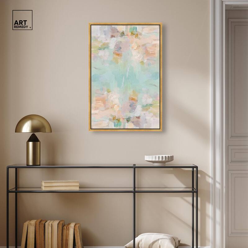 Expressive Swirls Canvas by Art Remedy