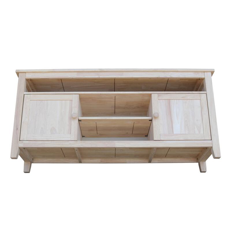 Entertainment / TV Stand with 2 Doors - 57"