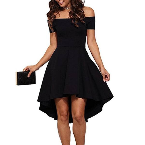 Shop Women Casual Off Shoulder Formal Party Cocktail Dress Overstock 22807082