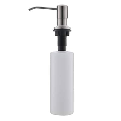 Dish Soap Dispenser for Kitchen Sink Lotion Dispenser 17 OZ Bottle Built in Design Refill from The Top
