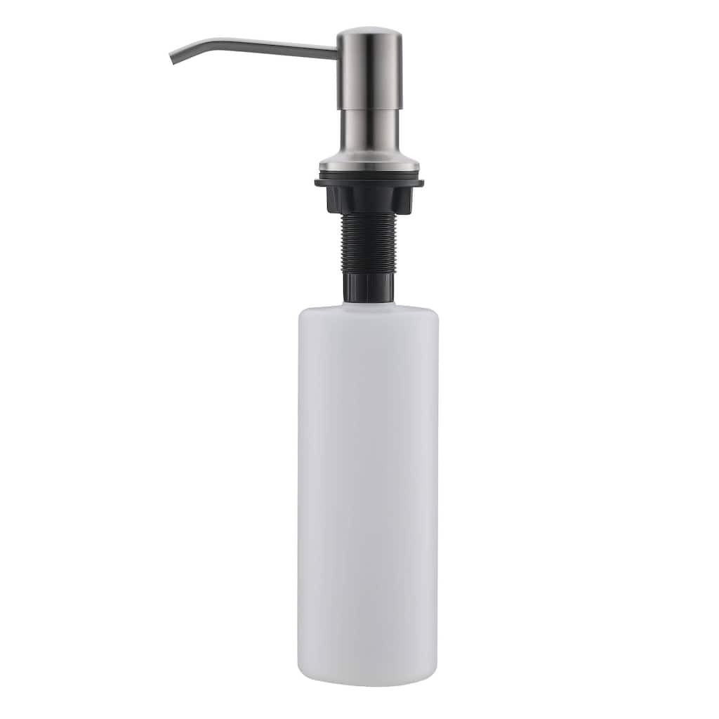 Dish Soap Dispenser for Kitchen Sink Lotion Dispenser 17 OZ Bottle Built in Design Refill from The Top
