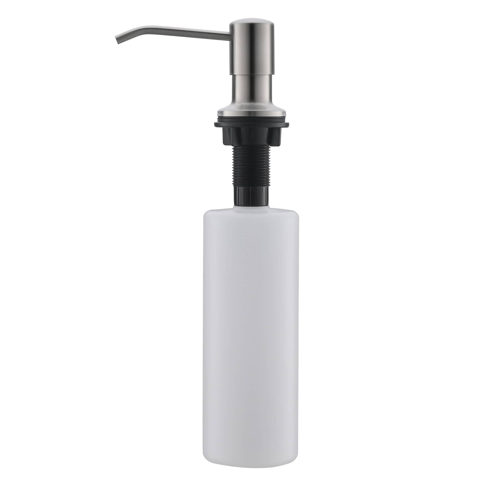 Dish Soap Dispenser for Kitchen Sink Lotion Dispenser 17 OZ Bottle Built in Design Refill from The Top