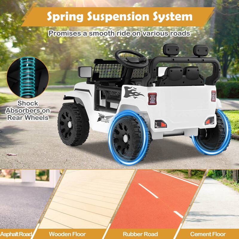 Costway 12V Kids Ride on Truck Car Battery Powered Electric Vehicle - See Details