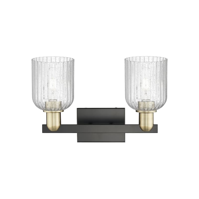 Innovations Lighting Downtown Urban - Bridal Veil - 2 Light 16" Bath Vanity Ligh