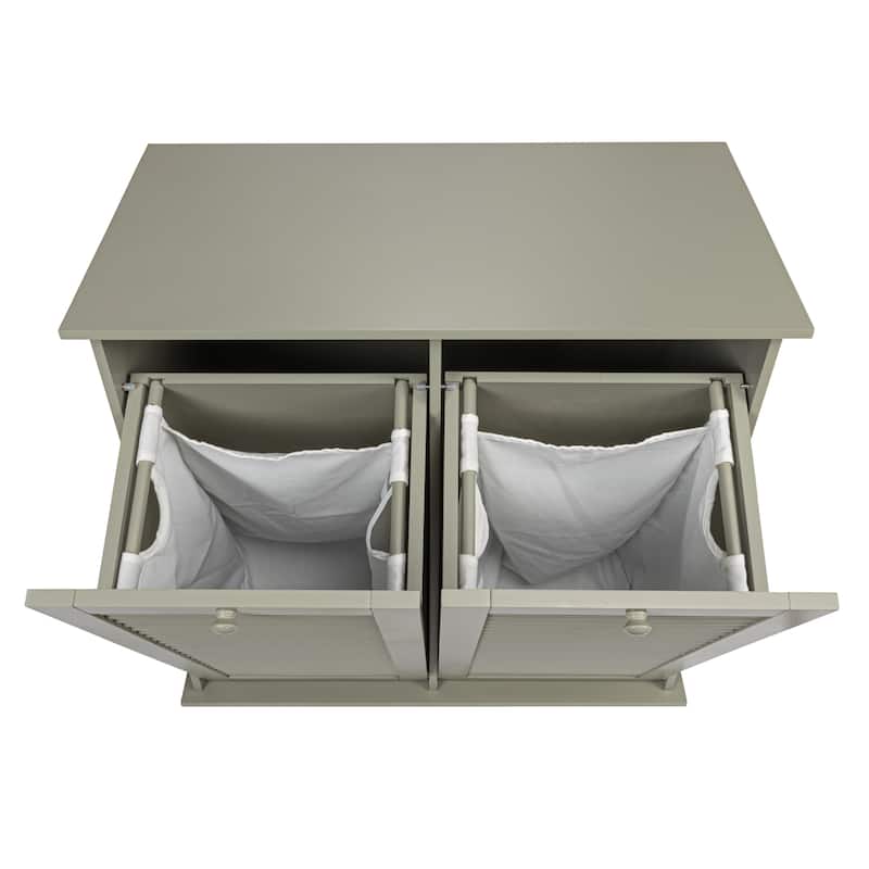 Tiltout Laundry Sorter with Shutter Front On Sale Bed Bath