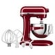 preview thumbnail 3 of 8, KitchenAid Refurbished 5.5 Quart Bowl-Lift Stand Mixer, RKSM55 Empire Red
