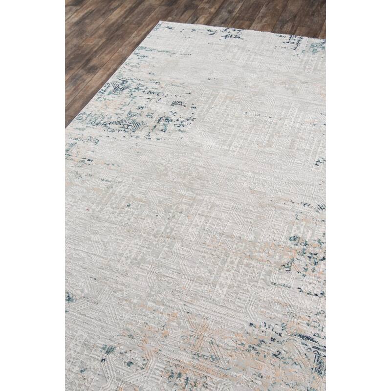 Momeni Genevieve Transitional Abstract Geometric Polyester Area Rug