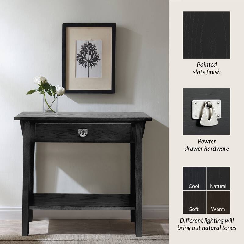 Leick Home Mission Console Table for Entryway