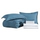 preview thumbnail 23 of 27, Home Essential Lightweight Bed In A Bag Bedding Set (Includes Comforter, Sham, Bedskirt, Fitted Sheet, Flat Sheet, Pillowcase)