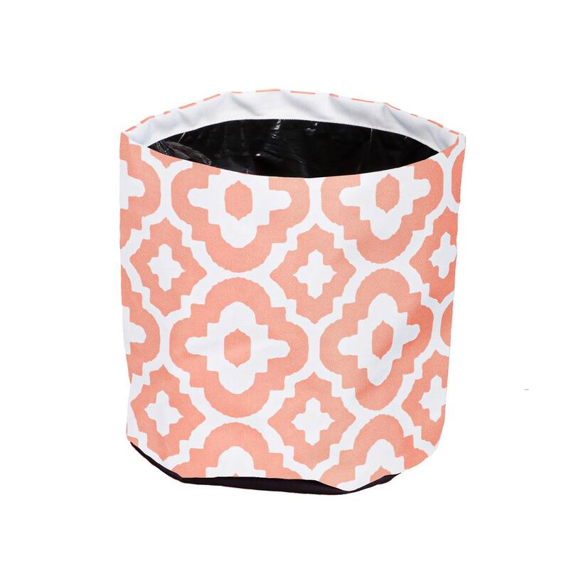 Floral Essence Round Fabric Planters (3-Pack)