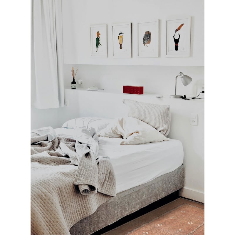 ECARPETGALLERY Hand-knotted Antalya Vintage Copper Wool Rug - 4'2 x 8'10