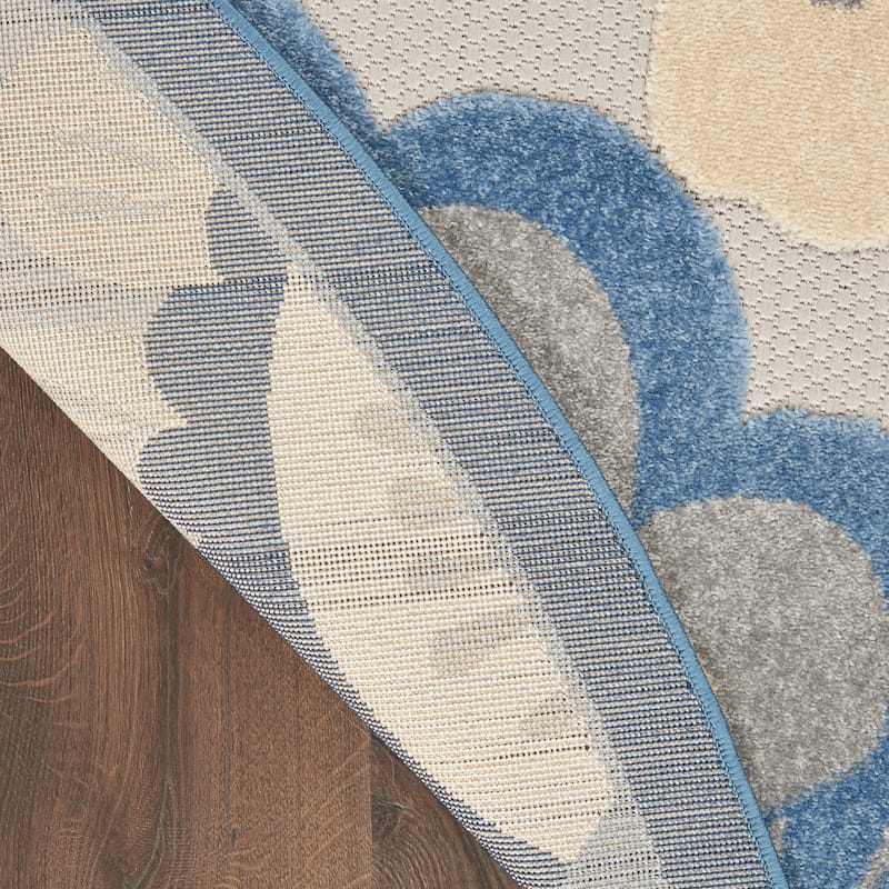 Nourison Aloha Scandinavian Floral Indoor/Outdoor Area Rug