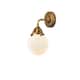 Option Brushed Brass / Matte White