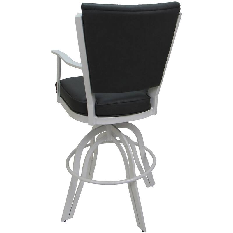 Montana Grey Swivel Tilt Metal 30" or Counter 26" Bar Stool