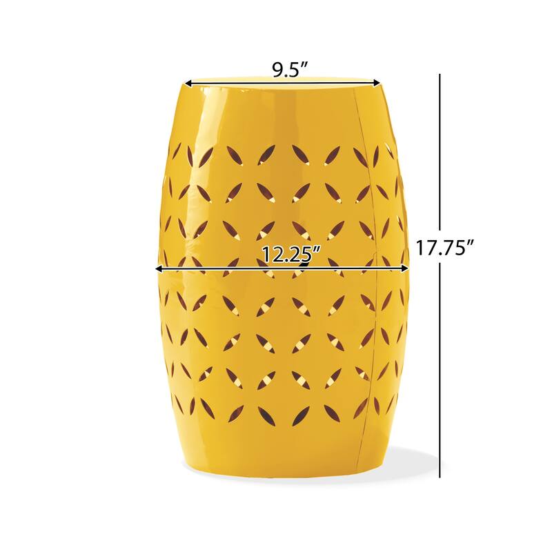 Christopher Knight Home - Lilac Indoor/Outdoor Round Iron End Table