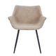 preview thumbnail 10 of 85, Markley Modern Leather Upholstered Dining Side Chairs with Black Iron Legs Accent Armchair for Home Kitchen Set of 4