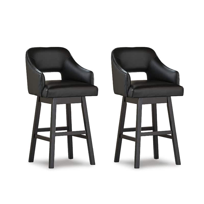 Signature Design by Ashley Tallenger Swivel Bar Stool (Set of 2)
