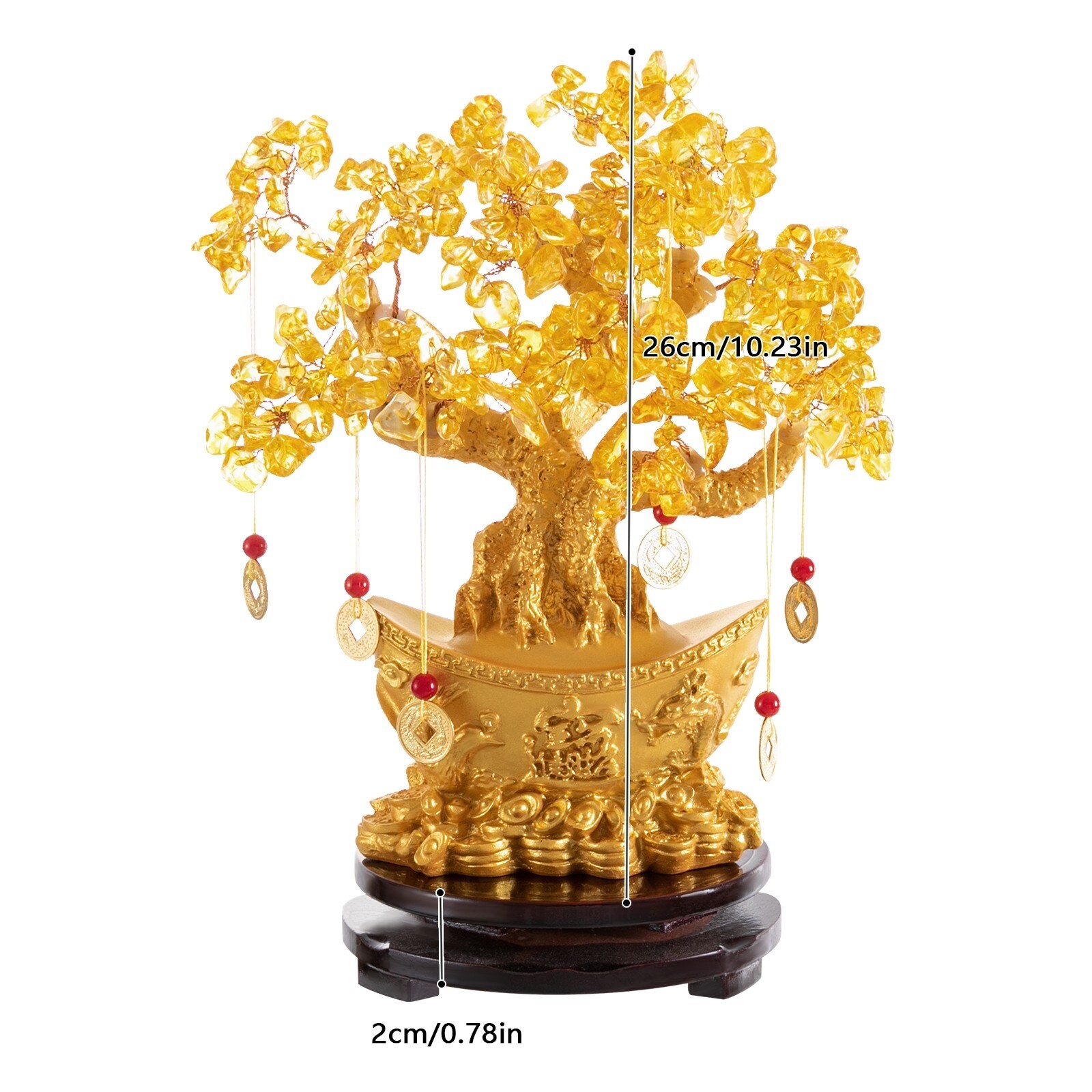 あん左衛門 Golden-Feng-Shui-Money-Tree-