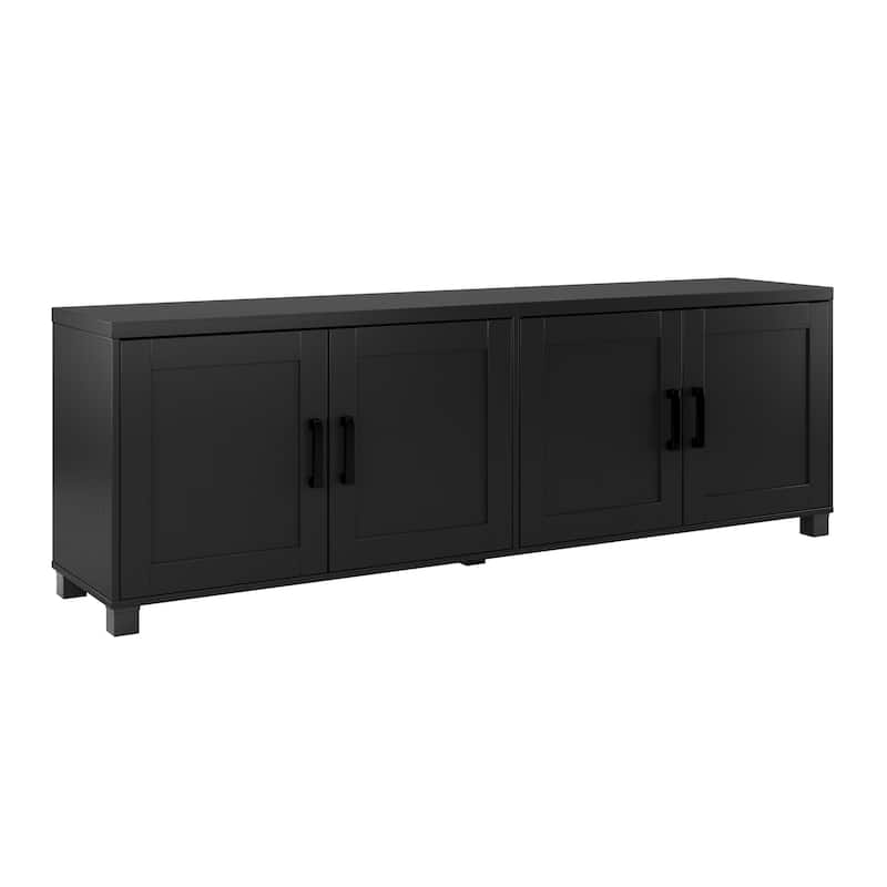 71-Inch Wide TV Stand with Storage Doors, TVs up to 85"