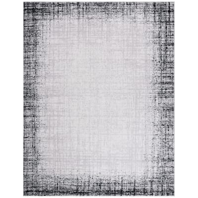SAFAVIEH Skyler Paralee Modern Abstract Border Rug - 9' x 12'