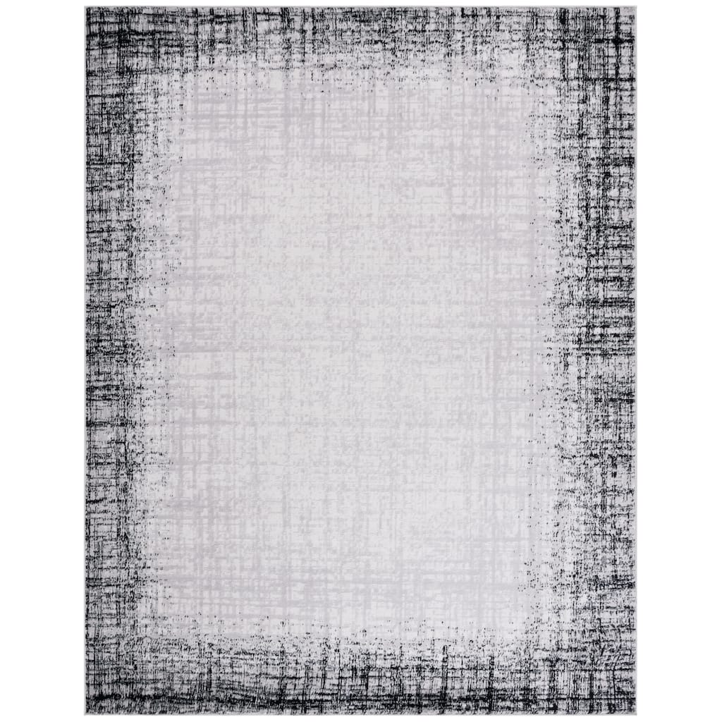 SAFAVIEH Skyler Paralee Modern Abstract Border Rug - 9' x 12'