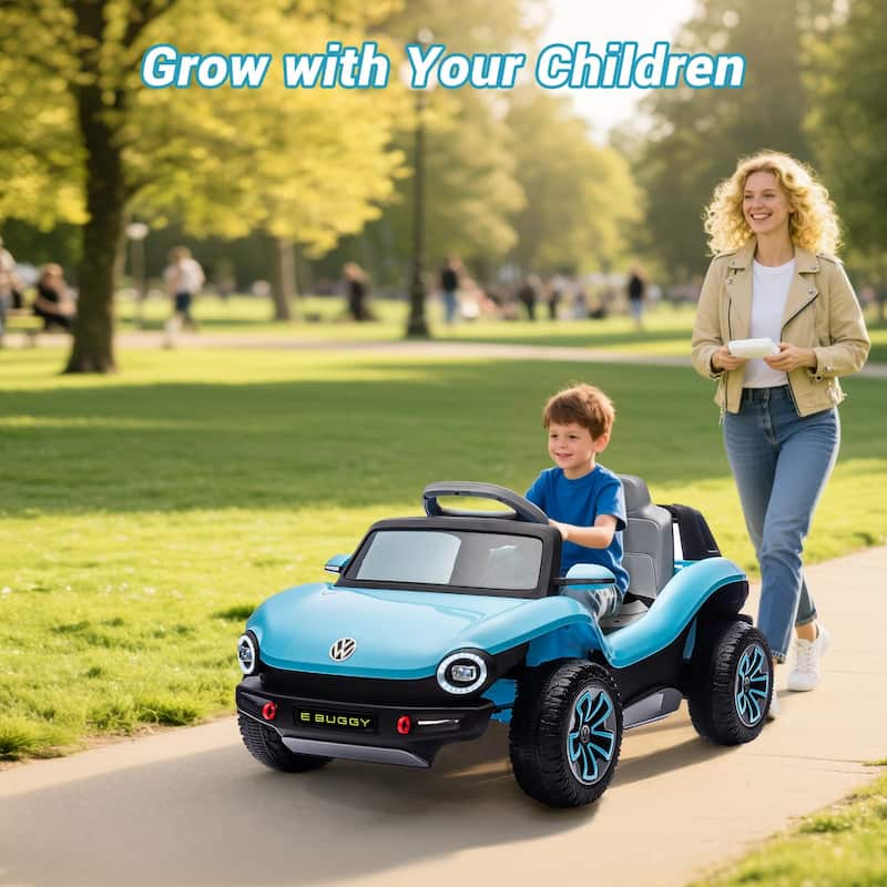 Ride On Car, Licensed Volkswagen Beetle Electric Toy Car for Kids,Toddler Electric Vehicle with Parental Remote