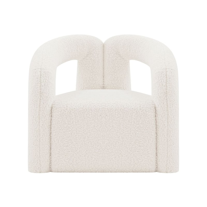 Manhattan Comfort Modern Darian Boucle Accent Chair