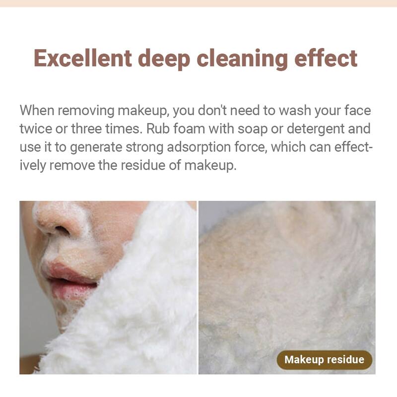 100% Viscose Facial Washcloth, Makeup Remover Cloth for Face