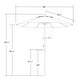 preview thumbnail 3 of 62, North Bend 7.5 Crank Lift Auto Tilt Patio Umbrella by Havenside Home