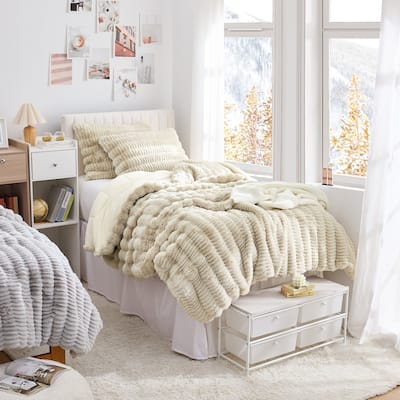 Chunky Bunny Peak of Cozy - Coma Inducer® Comforter - Natural Beige