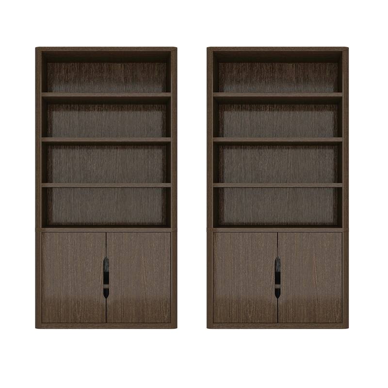 Manhattan Comfort Rivington Modern 40 In Bookcase Cabinet