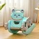 preview thumbnail 3 of 17, 4-in-1 Rocking Horse and Slide Set for Kids - 41.5”x28” x 22.5” (L x W x H)