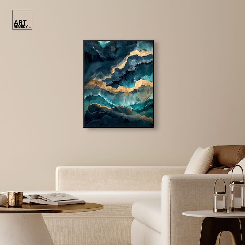 Power Edge I Canvas by Art Remedy