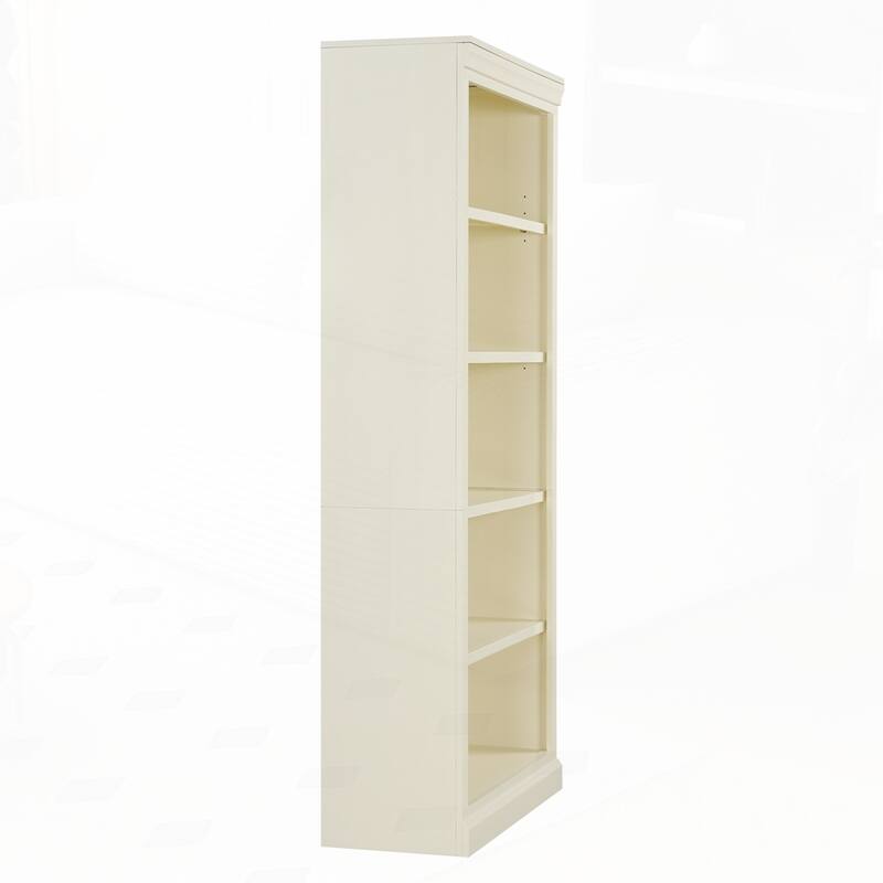 5-Tier Decor Bookshelves with Adjustable Shelves