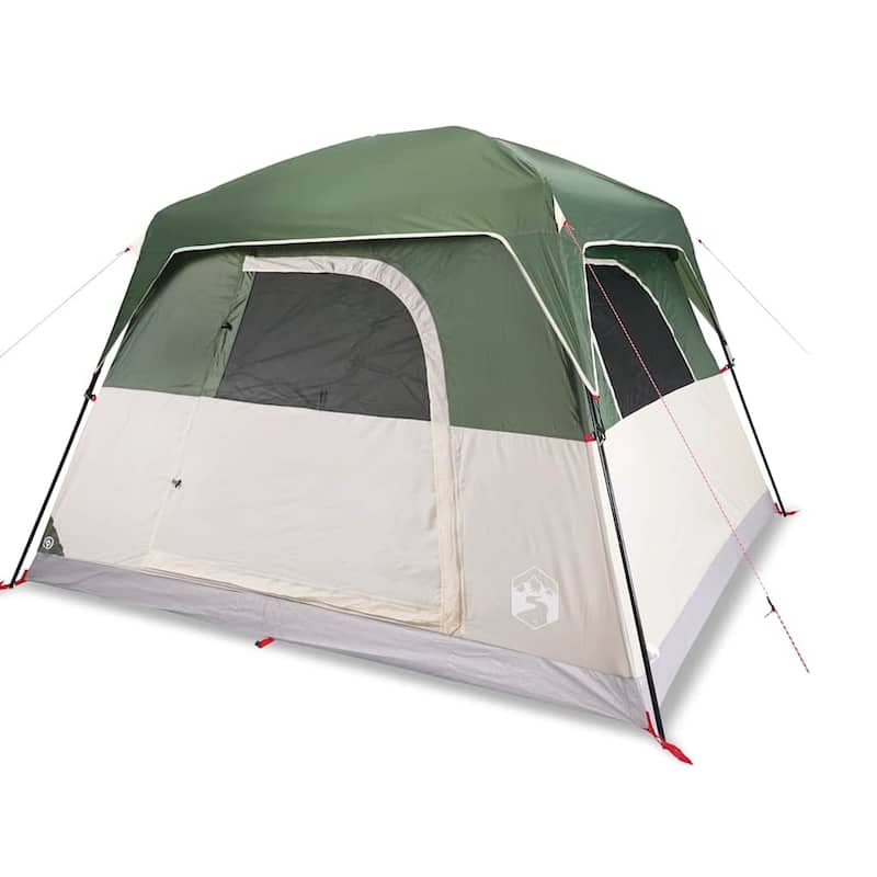 vidaXL Camping Tent Cabin 4-Person Waterproof