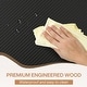 preview thumbnail 51 of 52, Farmhouse Dining Table for 6 People, 70.8-Inch Rectangular Wood Kitchen Table